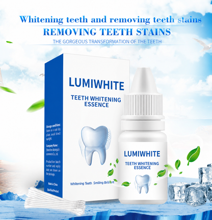 LUMIWHITE Teeth Whitening Powder for daily smile brightening